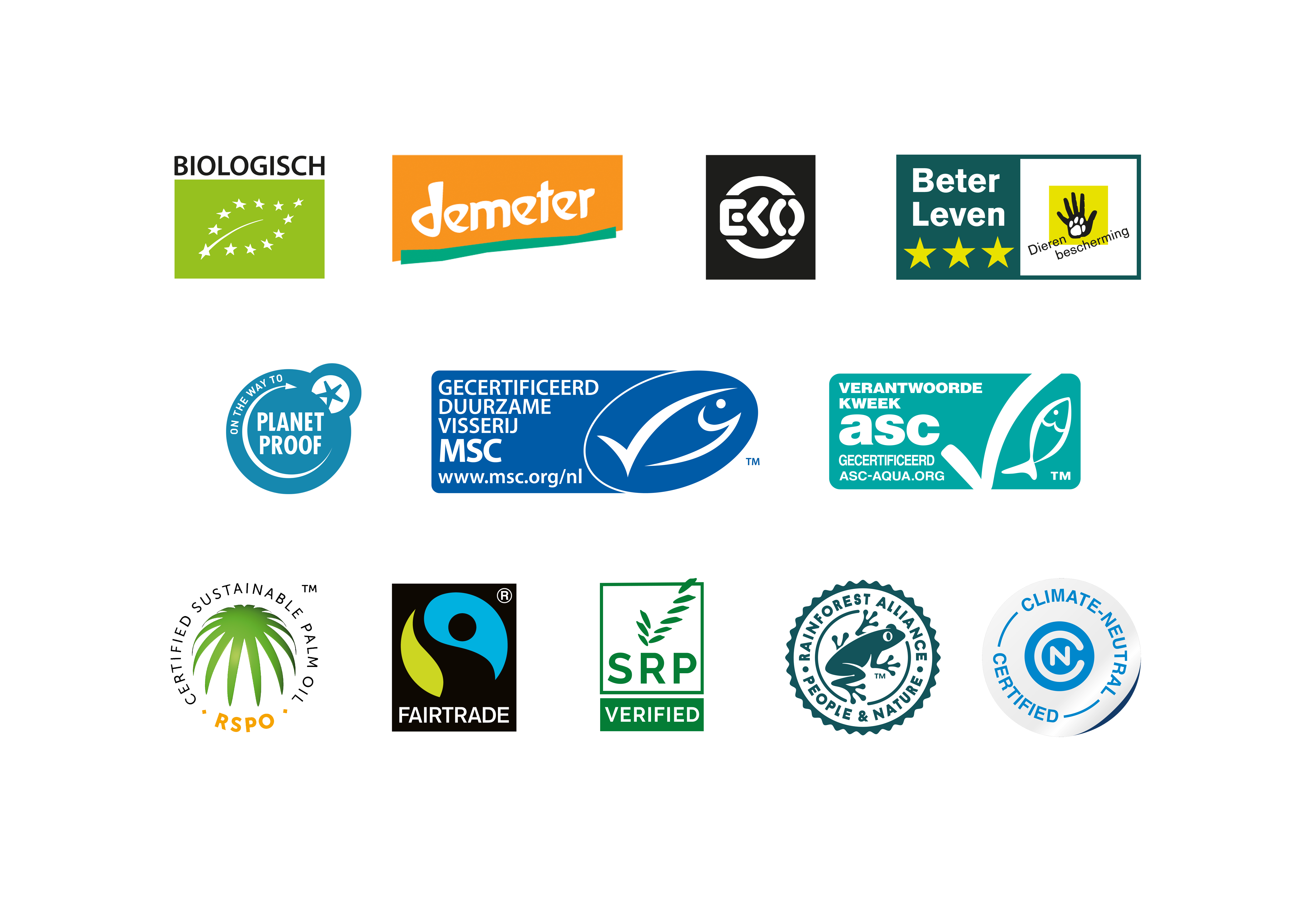 Betrouwbare keurmerken logo's herkennen | Milieu Centraal